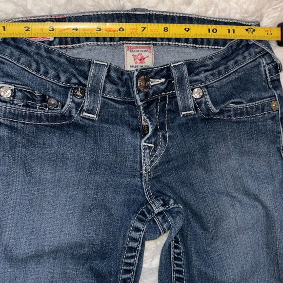 True Religion Stella Skinny Low Rise,Size 26x33 - Picture 4 of 15